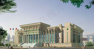 *办公楼效果图图片