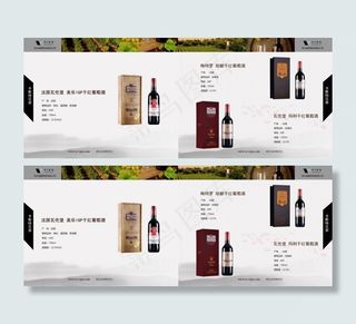 卡斯特兄弟干红葡萄酒画册