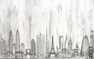 金色背景 中国风背景图片