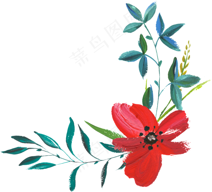 小清新花朵花冠