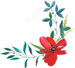 小清新花朵花冠