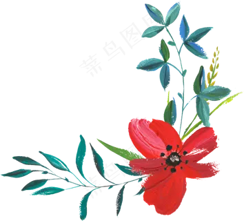 小清新花朵花冠 小清新花朵花冠