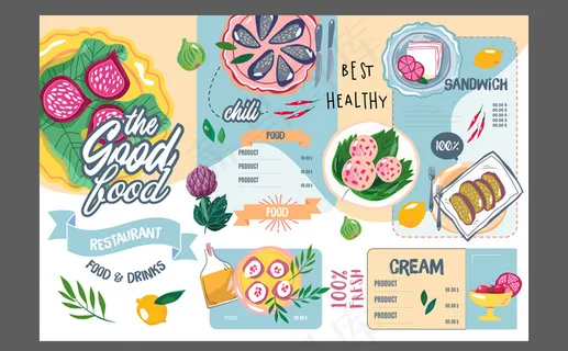 点菜单 价目表 菜谱