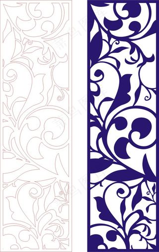 矢量镂空花纹边框底纹欧式