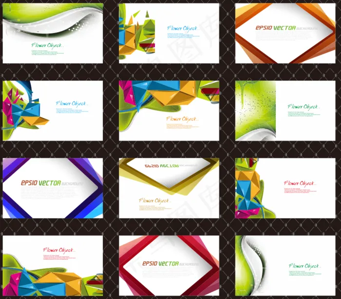 简约时尚名片cdr矢量模版下载