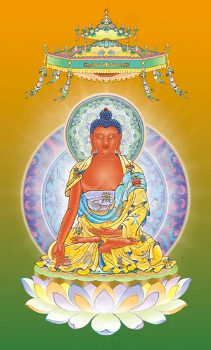 东方善住宝海 南无法海胜慧游戏神通如来