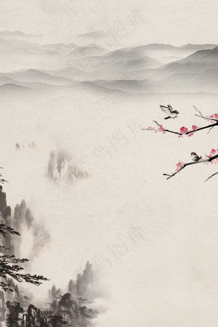 中国风 中国风背景图片psd模版下载