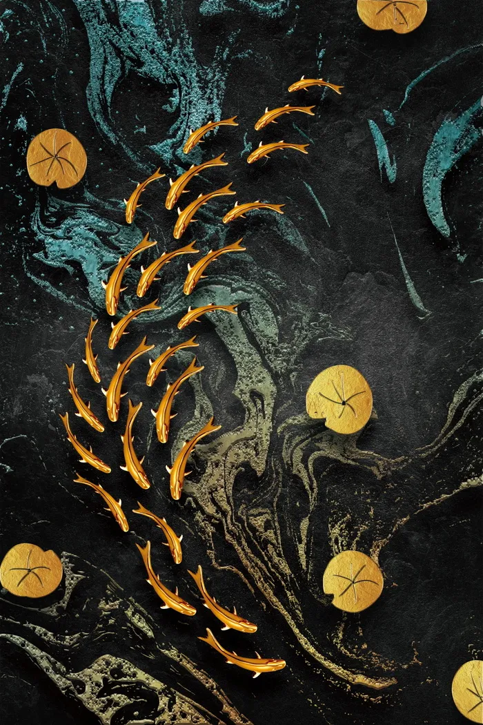 金色背景 中国风背景图片psd模版下载