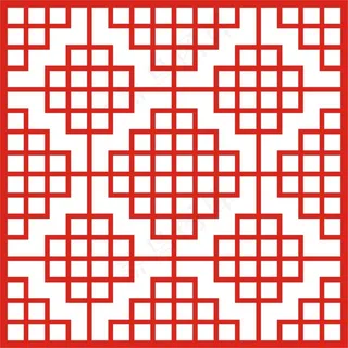 矢量镂空花纹边框底纹