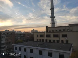 天津大学的日出