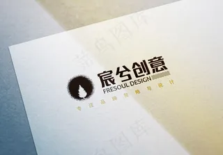 纸质logo样机