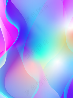 全原创线条蓝色渐变简约质感背景