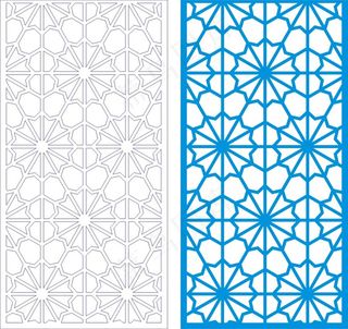 矢量镂空花纹边框底纹中式