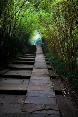 四川乐山大佛景区