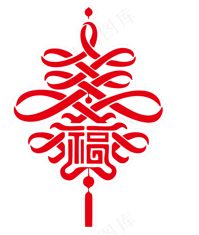 中国结图片cdr矢量模版下载