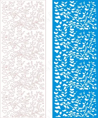 矢量镂空花纹边框底纹欧式