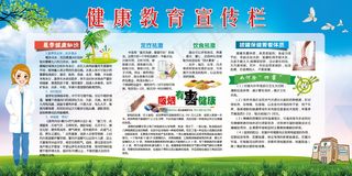 医院健康展板 健康教育展板