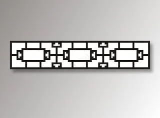 矢量镂空花纹边框底纹