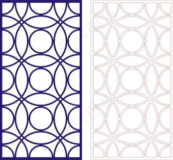 矢量镂空花纹边框底纹中式