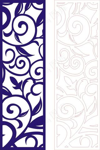 矢量镂空花纹边框底纹欧式