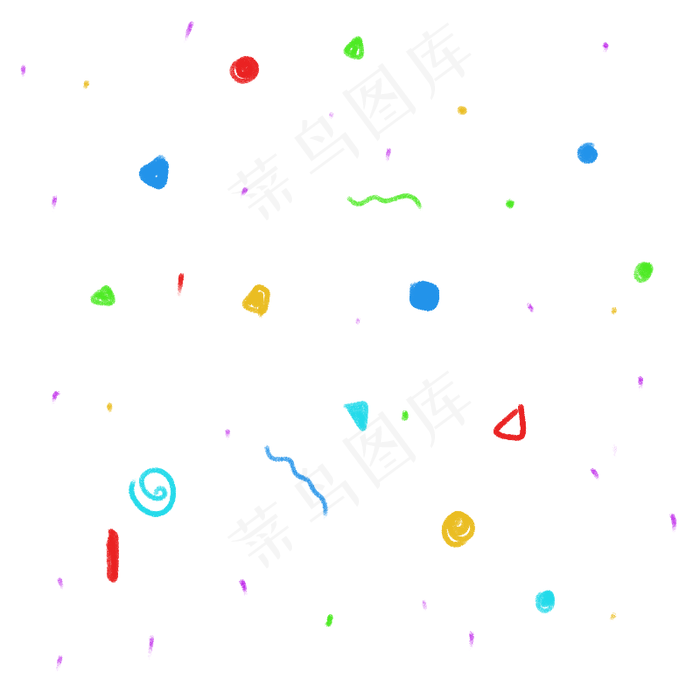 节日彩带庆祝矢量免扣图片