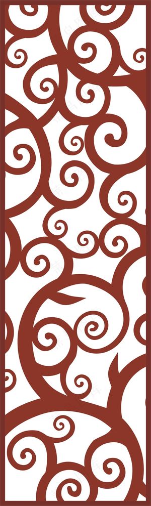 矢量镂空花纹边框底纹