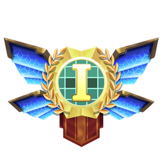 科技风 游戏UI 徽章 白金1