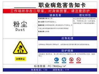 职业病告知卡