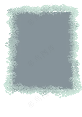 免抠简约素雅边框