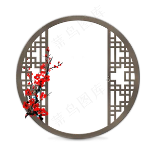 中国风古典纹理边框