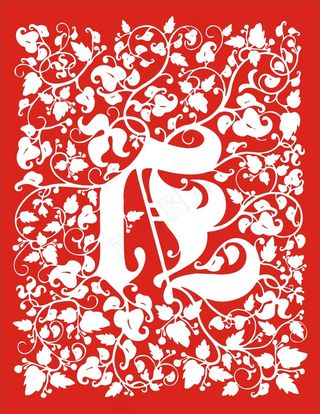 矢量镂空花纹边框底纹