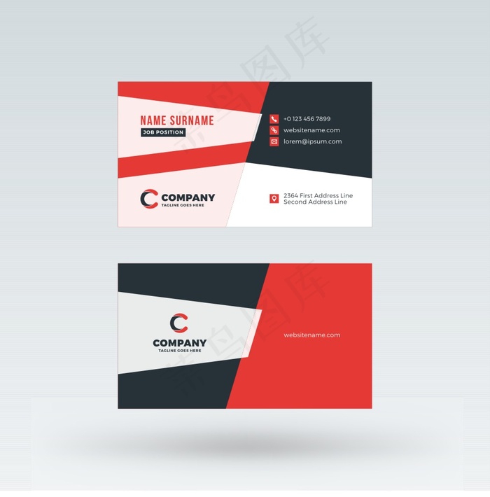 高端名片 大气名片 高档名片 