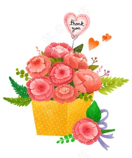 鲜花礼盒 红色鲜花