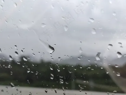 雨滴 玻璃 雨滴 玻璃