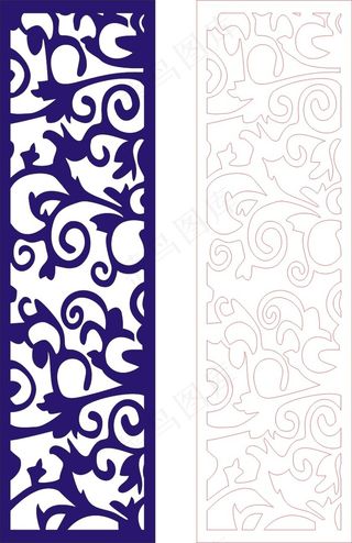 矢量镂空花纹边框底纹欧式