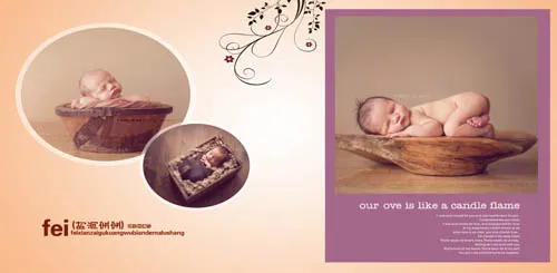 {幸福萌娃}系列儿童模板Vol.4(5100X2500(DPI:254))psd模版下载