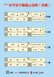 安全疏散通道图片