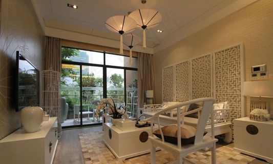 中式客厅装修设计效果图