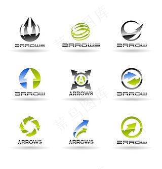 箭头logo设计