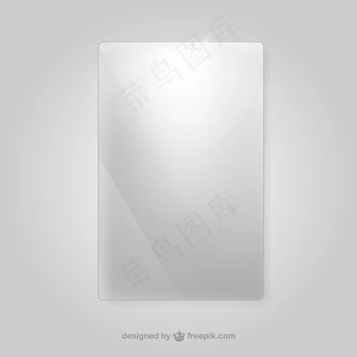 水晶相框ai矢量模版下载