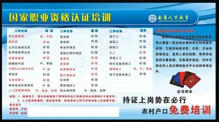 免费培训海报图片