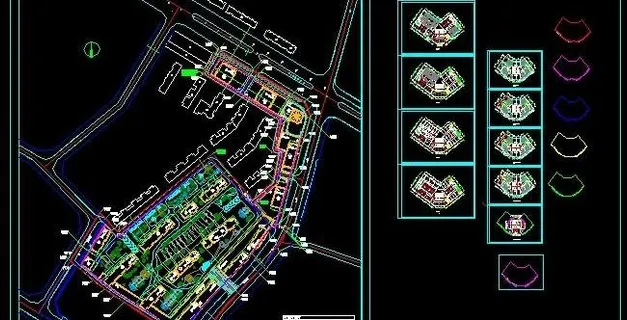 高层酒店平面图