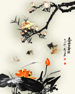 移门素材玄关画国画山水画水墨画 移门素材玄关画国画山水画水墨画