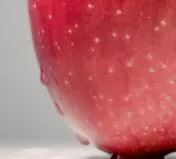 简约摄影之红红的大苹果