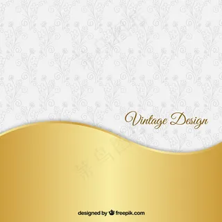 黄色背景矢量图