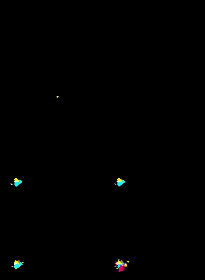 卡通六一儿童节节目字幕条横版