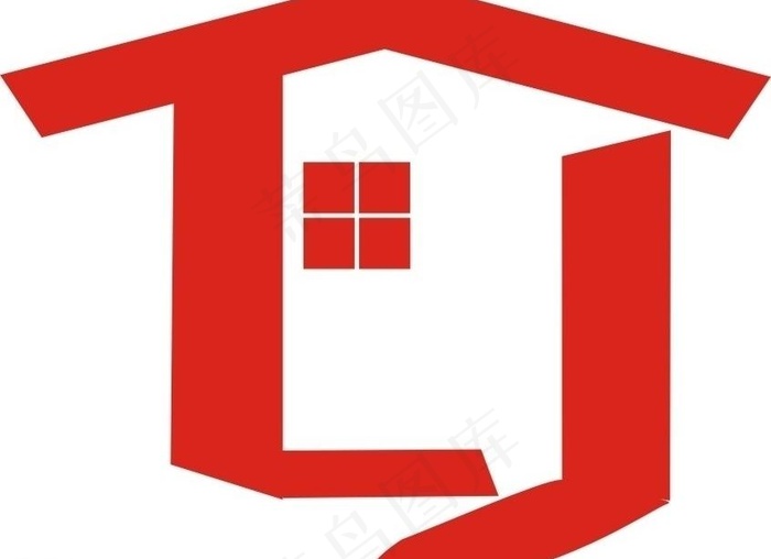 房产logo图片cdr矢量模版下载