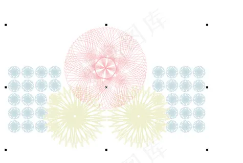 花朵线条花纹免费下载