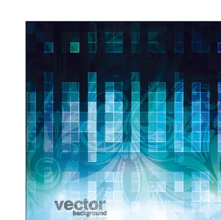 抽象图案背景矢量素材3