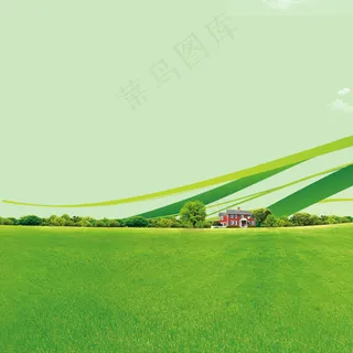 运动鞋清新草坪主图